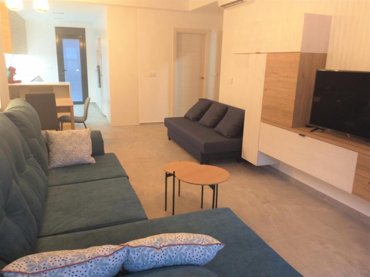 Modern Nieuwbouwappartement Aan Het Strand Van De Mar Menor In Santiago De La Ribera Lo Pagán Exterior foto